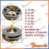 Géométrie variable pour FIAT | 5430-970-0000, 5430-988-0000